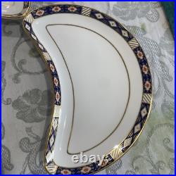 ROYAL CROWN DERBY KEDLESTON Salad/ BONE DISH SET OF 4