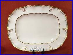 ROYAL CROWN DERBY LOMBARDY 15 Turkey Serving Platter Ex Cond