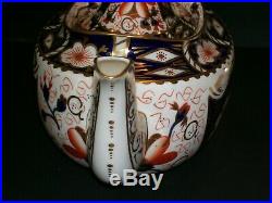 ROYAL CROWN DERBY Large Imari Teapot No. 2451 BeautifulPerfect