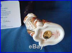 Royal Crown Derby Marmaduke The Cat Paperweight Ltd. Ed