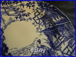 Royal Crown Derby Mikado 5 Brunch / Luncheon Plates 9 1922-7 Exc