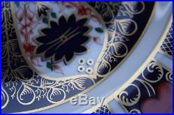 ROYAL CROWN DERBY OLD IMARI 10.5 INCH / 26.5cm PLATES x 6 SECONDS QUALITY