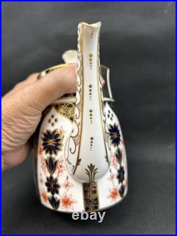ROYAL CROWN DERBY OLD IMARI 1128(1)7 1/4 TEAPOT 5 CUPPerfect England