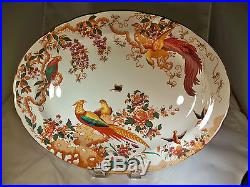 ROYAL CROWN DERBY OLDE AVESBURY 16-1/4 LONG OVAL SERVING or MEAT PLATTER