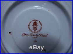 Royal Crown Derby Panel Green Oversize Breakfast Cup Coffeecup Teacup