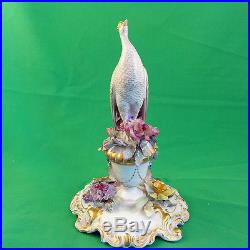 Royal Crown Derby Peacock Tall New Never Sold Bone China Hand Painted England