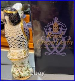 ROYAL CROWN DERBY PEREGRINE FALCON PaperWeight New in the Box