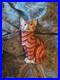 ROYAL-CROWN-DERBY-Paperweight-GINGER-CAT-SITTING-withPlug-RARE-01-qnu