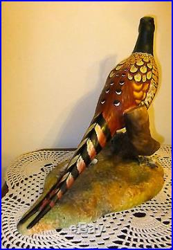 Royal Crown Derby Rare Pheasant Signed J. Brown (large)