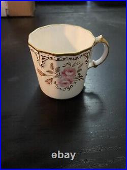 ROYAL CROWN DERBY ROYAL PINXTON ROSES Demi Cup Not Sure If Ever Used England