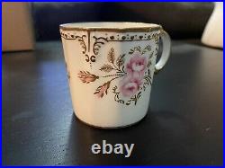 ROYAL CROWN DERBY ROYAL PINXTON ROSES Demi Cup Not Sure If Ever Used England