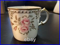 ROYAL CROWN DERBY ROYAL PINXTON ROSES Demi Cup Not Sure If Ever Used England