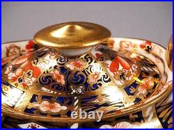 ROYAL CROWN DERBY ROYAL Traditional Imari Sugar Bowl Creamer Milk Jug 2451