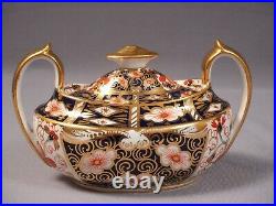 ROYAL CROWN DERBY ROYAL Traditional Imari Sugar Bowl Creamer Milk Jug 2451