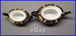 ROYAL CROWN DERBY TRADITIONAL IMARI Mini Miniature 7 PC TEA SET VINTAGE