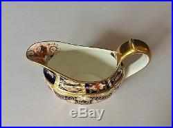ROYAL CROWN DERBY Traditional Imari #2451 CREAMER With MARKS ANTIQUE 1904