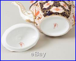 ROYAL CROWN DERBY'Traditional Imari' Bone China, Teapot & Lid 2451