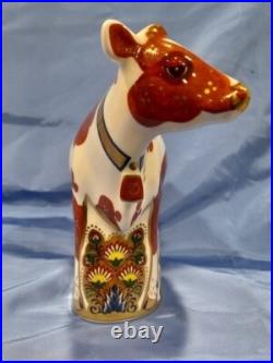 ROYAL CROWN DERBY cow figurine