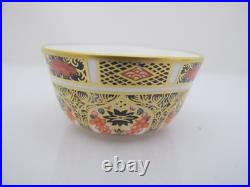 ROYAL Crown Derby 1128 OLD IMARI Bone China Full Miniature TEA SET & Oval Tray