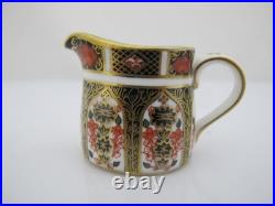 ROYAL Crown Derby 1128 OLD IMARI Bone China Full Miniature TEA SET & Oval Tray ROYAL Crown Derby 1128 OLD IMARI Bone China Full Miniature TEA SET & Oval Tray