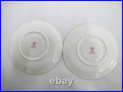 ROYAL Crown Derby 2451 Traditional IMARI Bone China SOUP Cup Bowl & Saucer Set
