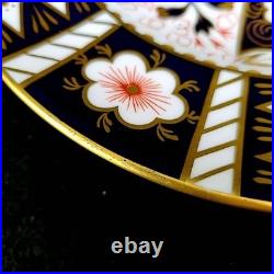 ROYAL Crown Derby 2451 Traditional IMARI China Dinner 22cm Plate Set of 6 used