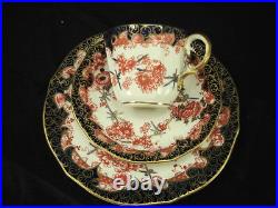 Rare 1895 Royal Crown Derby 2649 Trio Cup, Saucer And Dessert Plate Exc Cond