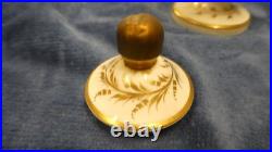 Rare 19thCentury Royal Crown Derby Hand Painted Scene Lid. Handle Urn Vase c1825