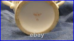 Rare 19thCentury Royal Crown Derby Hand Painted Scene Lid. Handle Urn Vase c1825