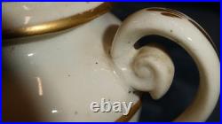 Rare 19thCentury Royal Crown Derby Hand Painted Scene Lid. Handle Urn Vase c1825