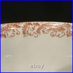 Rare Antique 1911 Royal Crown Derby Imari Teacup Saucer Demitasse Size, Marked