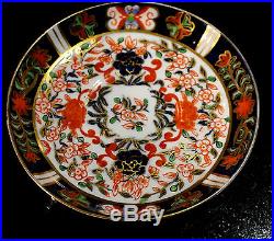 Rare Antique Royal Crown Derby Imari Tea Cup And Saucer Circa 1880