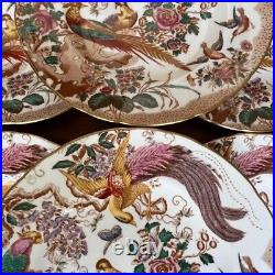 Rare Item Royal Crown Derby Old Abbey Dinner Plates Set of 6 26.6cm 1973 Mint