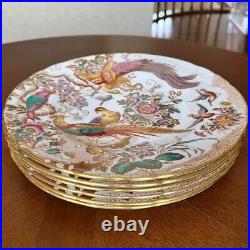 Rare Item Royal Crown Derby Old Abbey Dinner Plates Set of 6 26.6cm 1973 Mint