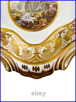 Rare Royal Crown Derby 1796-1814 Set of 3 dishes heavily gilded