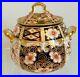 Rare-Royal-Crown-Derby-2451-Or-Traditional-Imari-Jam-Pot-Date-Code-1917-01-is