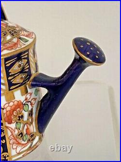 Rare Royal Crown Derby 6299 Derby Witches Pattern Miniature Watering Can 1916