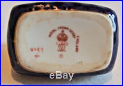 Rare Royal Crown Derby 6299 Or Derby Witches Miniature Basket Date Code 1913