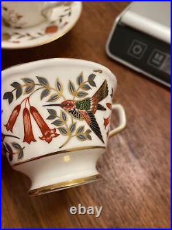 Rare Royal Crown Derby #A. 1296 Cup and Saucer