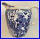 Rare-Royal-Crown-Derby-Blue-Mikado-Extra-Large-Pitcher-Date-Code-1938-01-rn
