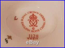 Rare Royal Crown Derby Imari 1128 Pattern COMPORT c. 1976 Beautiful
