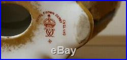 Rare Royal Crown Derby Imari 2553 Pattern TWIN HANDLED LIDDED VASE c. 1903