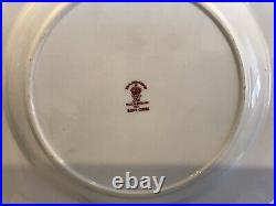 Rare Royal Crown Derby Paradise MAROON/CRIMSON PATTERN 10.75 DINNER Plate