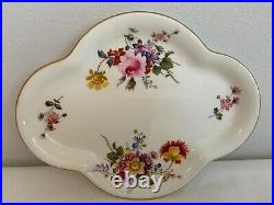 Rare Royal Crown Derby Posie Pattern Miniature Tea Set And Tray