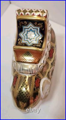 Rare Royal Crown Derby Signature Edition for Gumps Elephant 4/100 Hugh Gibson