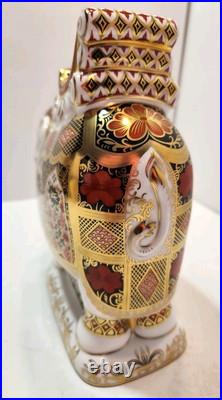 Rare Royal Crown Derby Signature Edition for Gumps Elephant 4/100 Hugh Gibson