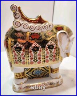 Rare Royal Crown Derby Signature Edition for Gumps Elephant 4/100 Hugh Gibson
