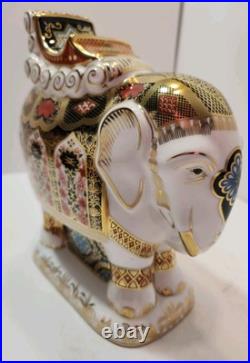 Rare Royal Crown Derby Signature Edition for Gumps Elephant 4/100 Hugh Gibson
