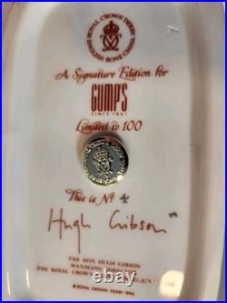 Rare Royal Crown Derby Signature Edition for Gumps Elephant 4/100 Hugh Gibson