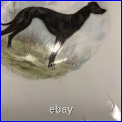 Rare Set 4 Royal Crown Derby DOG Demitasse Cups Saucers Artist Signed Stunning 3